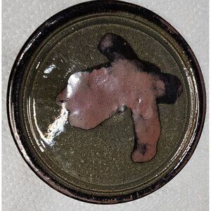 Hagar Signed Handcrafted Pottery Plate